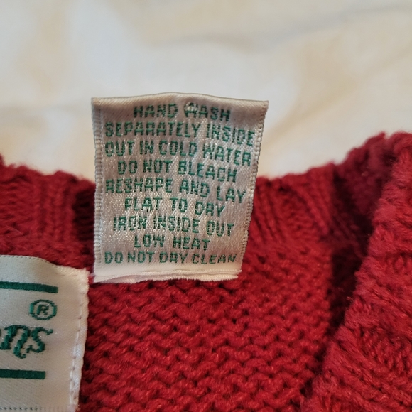 Shenanigans vintage woman Christmas sweater with embroidery size small - Picture 6 of 13